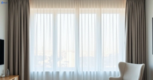 Restored vibrant drapes in milperra-nsw QLD after Matty Curtain Cleaning